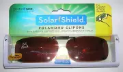 Solar Shield Polarized Clipons 100% UVA UVB Protection Scratch Resistant 54 RecA