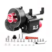 Metal 2 Speed Transmission Gearbox For Axial SCX10 & SCX10 II III 1/10 RC Car