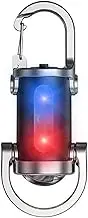 Generico Portable LED Lock, Rechargeable Keychain Torch – Waterproof LED Lamp for Hiking Work Emergencies Night Activities Outdoor Activities with Compact and Durable Design