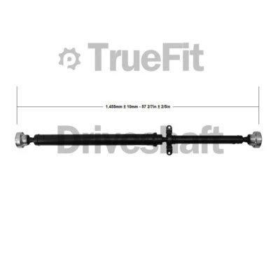Rear Drive Shaft Propeller fits 2009-2010 Audi Q7 AWD 57 2/7" Inch in Length (for: Audi)