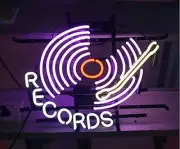 Recording Records Studio Music 24"x20" Neon Sign Lamp Light Decor Bar Party
