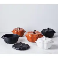 在飛比找蝦皮購物優惠-Staub 南瓜 烤盅 陶缽 陶瓷 造型 南瓜碗 16cm 