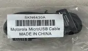 Genuine MOTOROLA Micro USB Cable SKN6430A for Data / Charging - OEM