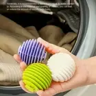 6pcs Reusable Wash Ball White/Purple Lint Remover Washing Machine