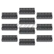 10PCS 20pin DIP IC Socket Adaptor Solder Type Socket Pitch Dual Wipe Contact