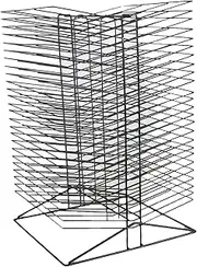 Art Drying Rack for Classroom,50 Shelves,Watercolor Drying Rack Art School and Studio Work Storage Rack,(for A4 Artworks/Paintings) Ideal for Schools and Nurseries