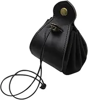 Decorative Dice Bag Wear Resistant Storage Pouch for Game Dice High Grade Leather Material Secure Drawstring Design