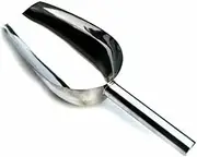 PEPLAYTAL Stainless Steel Candy Scoop Shovel for Ice Cream Pet Food and Buffet Use Food Grade Silver Scoop for Weddings Parties and Bars