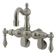 Elements Of Design DT10818AL Vintage Double Handle Wall Mounted - Nickel