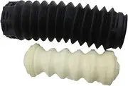 QASULER Rear Dust Cover Air Shock Absorber Rubber Bellow Dust Boot KIT, for Ford, for Fiesta, for Saloon 2003 2004 2005 2006 Shock Absorber Boot