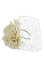 Hand Made Flower Fascinator--JAY-A142881-C