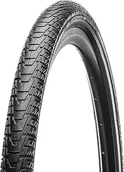 [Hutchinson] HAUSSMANN - Infinity Tyre/eBIKE - City Bike - Comfort and maneuverability - Rigid rods - Black - Dimensions 29 x 2.40 inches