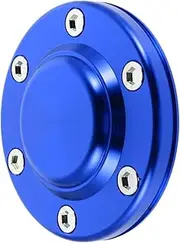 CLISPEED Aluminum Alloy Wheel Center Caps for Car Rim Protection Electroplated Hub Covers with Moisture Shielding Easy Installation and Durable Design for Enhanced