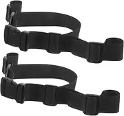 SUPVOX 2Pcs Adjustable Safety Straps for High Chair Stroller Versatile Replacement Belt for Easy to Install Flexible Use Sturdy Design for Secure Fastening