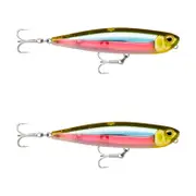 2x Rapala 11cm Precision Xtreme Pencil Saltwater Fishing Lures - Ghost Sandeel