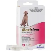 Moxiclear Flea & Worming Spot Treatment >25kg Dog 6pk