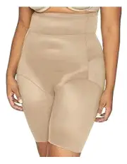 [Naomi & Nicole] Unbelievable Comfort Plus High Waist Long Leg in Nude