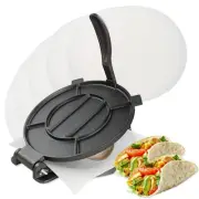 Cast Iron Tortilla Press 8in - Corn Tortilla Press Roti Maker Flour Tortillas...