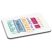 This Is What An Awesome Manager Looks Like PC Computer Mouse Mat Pad - Funny