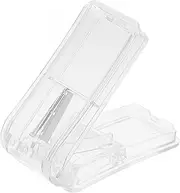 NOLITOY Medication Box Pill Slicer 2pcs Travel Container for Supplements Tiny Pill Splitter Accurate Tablet Cutter Portable Medicine Organizer
