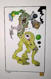 Monster Kaiju Art Weird Demon Creature Artwork Surrealism