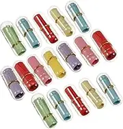 Zerodeko 50Pcs Mini Clear Plastic Message Bottles Capsule Wishing Bottles for Friendship Party Favors and Wedding Decor for Writing Personal Messages