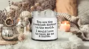 Luckiest Doctor In The World, Funny Gift From Nurse, Candle For Doctor, Doctor G