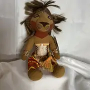 New Vintage 1993 Disney The Lion King Simba Broadway Musical 12" Old Stock