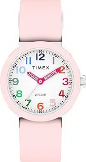 [Timex] Time Machines Kids TW2W92000 Analog Silicone Strap Watch, 30mm