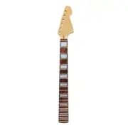 22 Fret 24inch Maple Guitar Neck Clear Paint Rosewood Fretboard Block Inlay