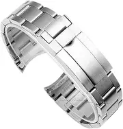 [Timbeat] Bracelet Fit for Oyster Stainless Steel Watch Band Fit for Rolex SUBMARINER DAYTONA GMT Men Business Watch Bracelet 20mm 21mm Metal Strap