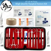 First Aid Emergency Medical Trauma Kit Suture, Needle Holder, Scalpel, Blade K5