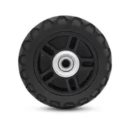Suitcase Wheels 1 Pair of Luggage Suitcase Replacement Wheels Axles Deluxe Repair Deluxe Repair Too Black