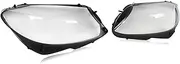 Left Car Headlight Lens Cover Head Light Lamp Shade,Compatible With Mercedes Benz (Transparent)