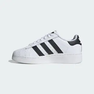 【adidas 愛迪達】Superstar XLG 男女 休閒鞋 經典 復古 三葉草 貝殼頭 金標 穿搭 白黑(IF9995)