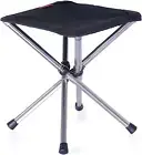 TRIWONDER Compact Camping Stool Folding Tripod Chair Lightweight Portable Cam...