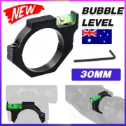 AU Alloy Rifle Scope Bubble Level For 30mm Tube Ring Mount Holder Hunting