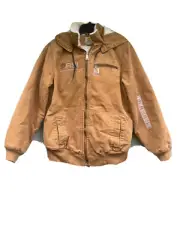 Carhartt RSI Logo Jacket Size L 12-14)