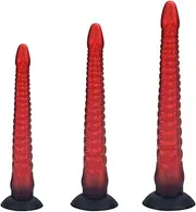 Silicone Monster Dildo Extra Long Tentacle Dildo with Suction Cup Soft Large Butt Plug Anal Dildos Octopus Anal Plug Sex Toys for Women(M)