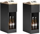 Set of 2 Bedside Table Nightstand Side Table End Table Sofa Table with Drawer Fb