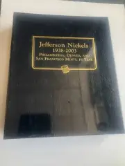 Whitman Deluxe (NEW) Album For Jefferson Nickels 1938-2003