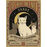 CATS RULE THE EARTH TAROT: 78 CARD DECK AND GUIDEBOOK FOR THE FELINE-OBSESSED/貓奴收藏塔羅牌組/CATHERINE DAVIDSON ESLITE誠品【預購】