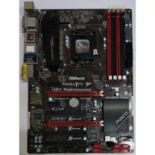 華擎 ASRock 電競 主機板 Fatal1ty H87 Performance (Intel 1150 四代) 大板