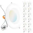 12Pack 5CCT LED Recessed Lighting 6Inch 2700K 3000K 3500K 4000K 5000K Selectable