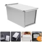 Sandwich Bread Loaf Pan Bread Toast Box Mold Rectangular Bread Tin with Lid