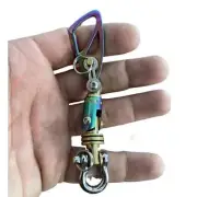 KYLINK KeyChain EDC Ti Swivel-II Multi-connector Biker Walletchain Sailor Key