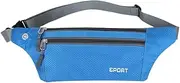 [AIMALL] Waterproof Running Waist Belt Bag – Lightweight Bum Bag with Zipper Pouch for Travel, Sports, Hiking, Money & Phone Storage – 33×21×10cm