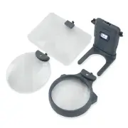 Carson Hobby Magnifier 3-in-1 LED Lighted Magnifer Set HM-30