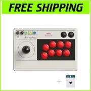 Wireless Bluetooth Arcade Fight Stick for Switch & Windows – Versatile Gaming