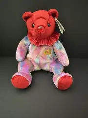 TY BEANIE BABY "JULY BIRTHDAY BEAR" RED TAG PROT GIFT TAG NMWT